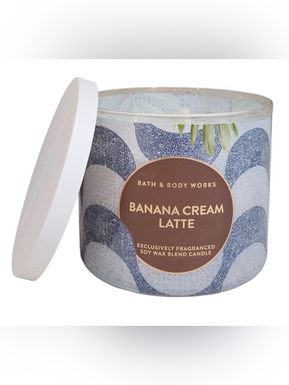 Bath & Body Works Banana Cream Latte 3-Wick Scented Candle